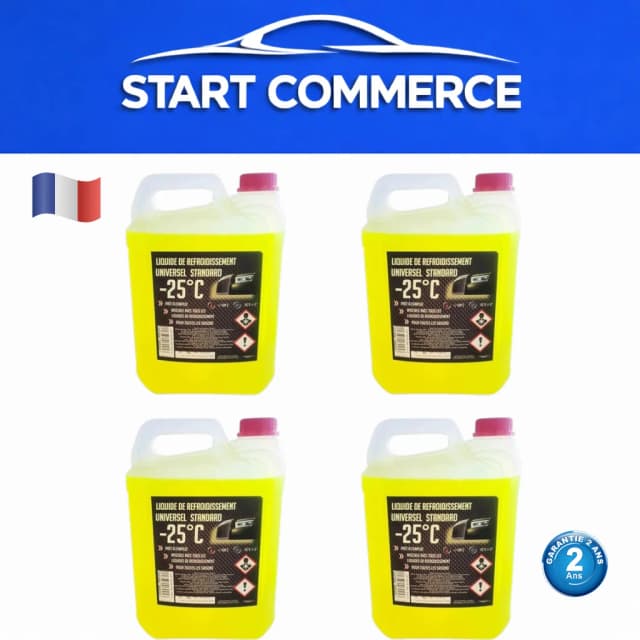 Itex Liquide de refroidissement jaune 4×5L