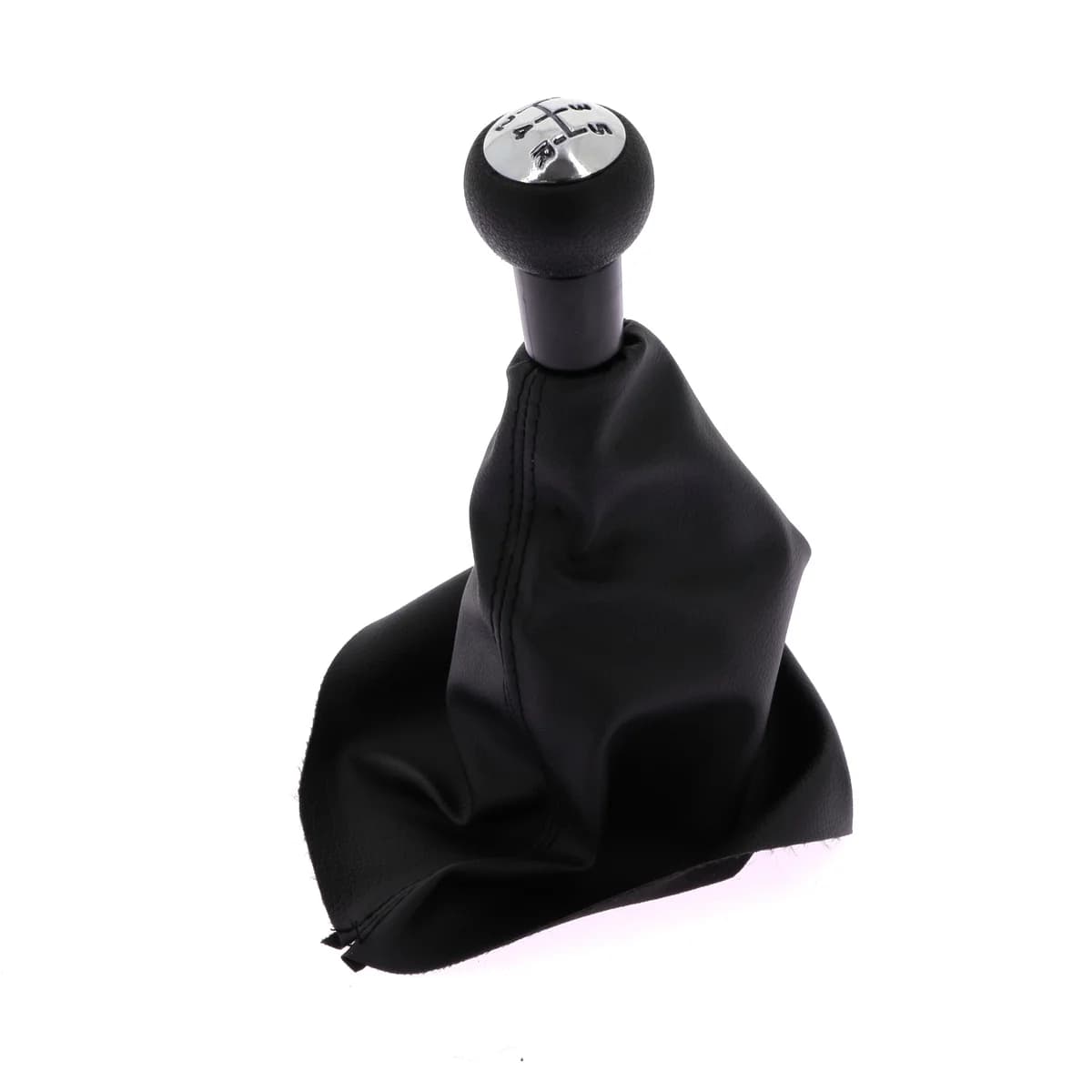 STORM pommeau de levier de vitesse 5 rapports chromé + soufflet pour 407