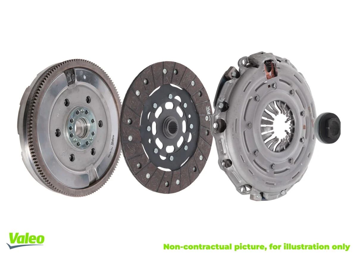 Valeo Kit embrayage + volant moteur bimasse PEUGEOT 407 2.0