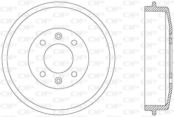 Open Parts - Tambour de frein