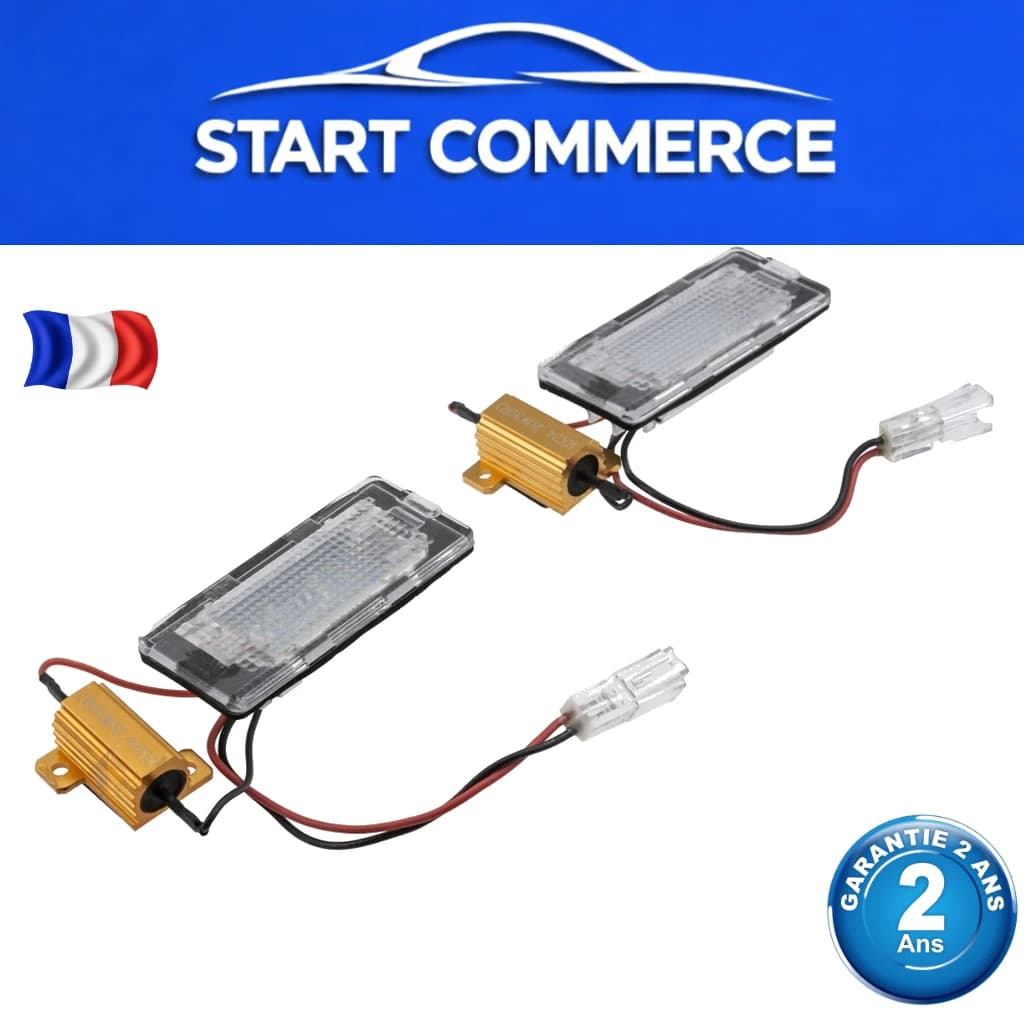 NTY Ampoule LED éclairage de plaque d'immatriculation
