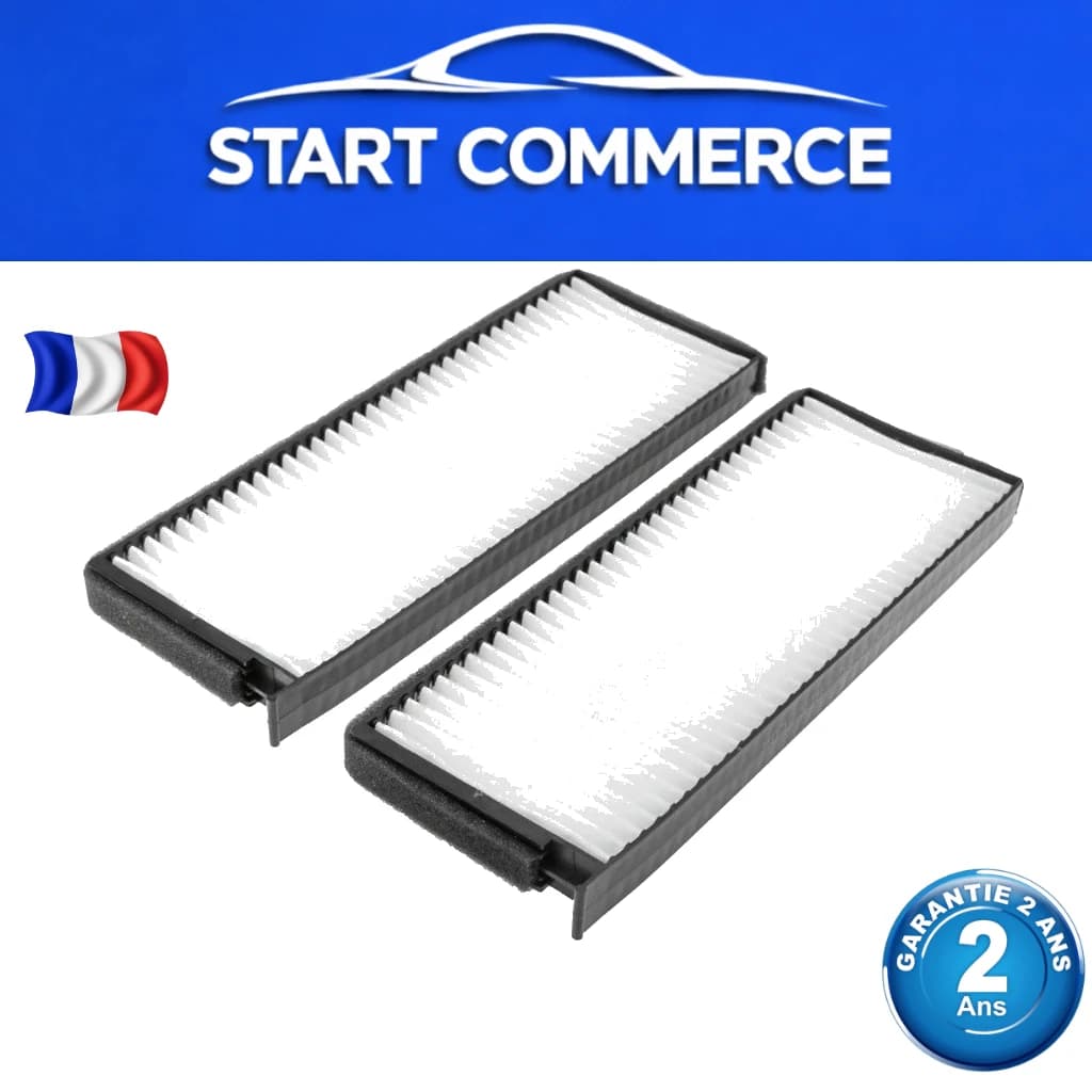 NTY Filtre d'habitacle charbon actif 277 x 101 x 20 mm
