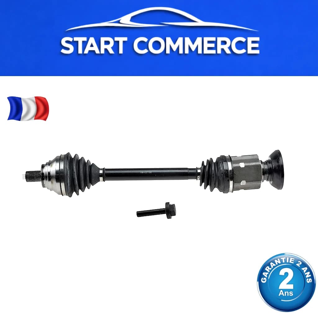 NTY Demi-arbre de transmission avant droit