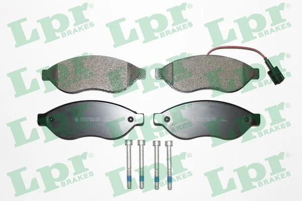 LPR jeu de plaquettes de frein pour jumper/ducato 06>17