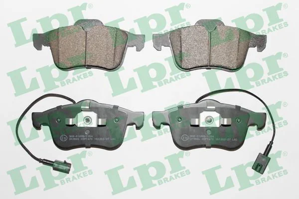LPR Jeu de plaquettes de frein pour Alfa 159 avant