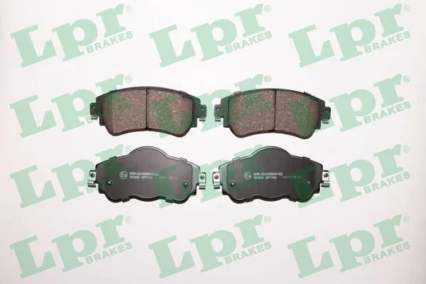 LPR jeu de plaquettes de frein pour c4 ii 1.6 hdi/1.4 vti
