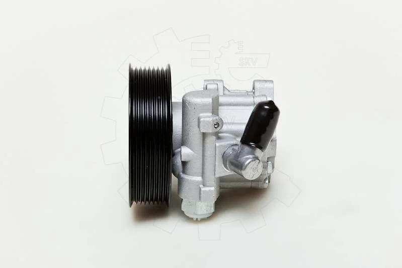 SKV pompe de direction assistée hydraulique zf avec support (poulie ø120 mm, 8 gorges)