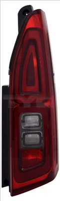 TYC toyota proace city à partir de 2019 - feu arrière (1 porte)