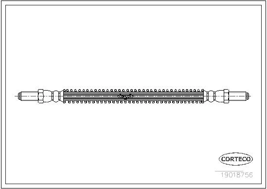 Corteco Flexible de frein ROVER GROUP