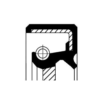 CORTECO joint d'arbre radial (simmerring)