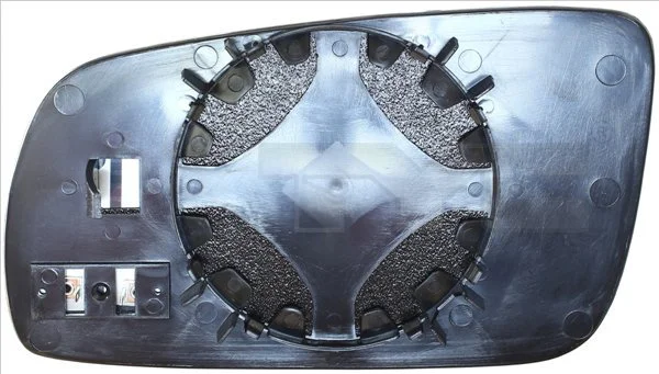 TYC glace de rétroviseur droite, convexe - volkswagen sharan i (1998-2000)