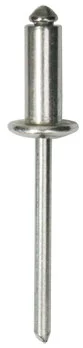 Restagraf Boîte de 200 rivets aluminium 6.4x16