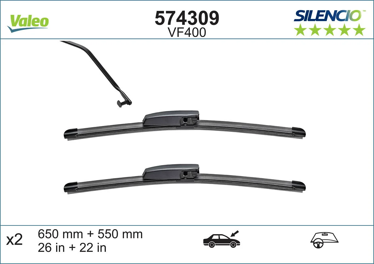 VALEO silencio vf400 x2 - scenic 2