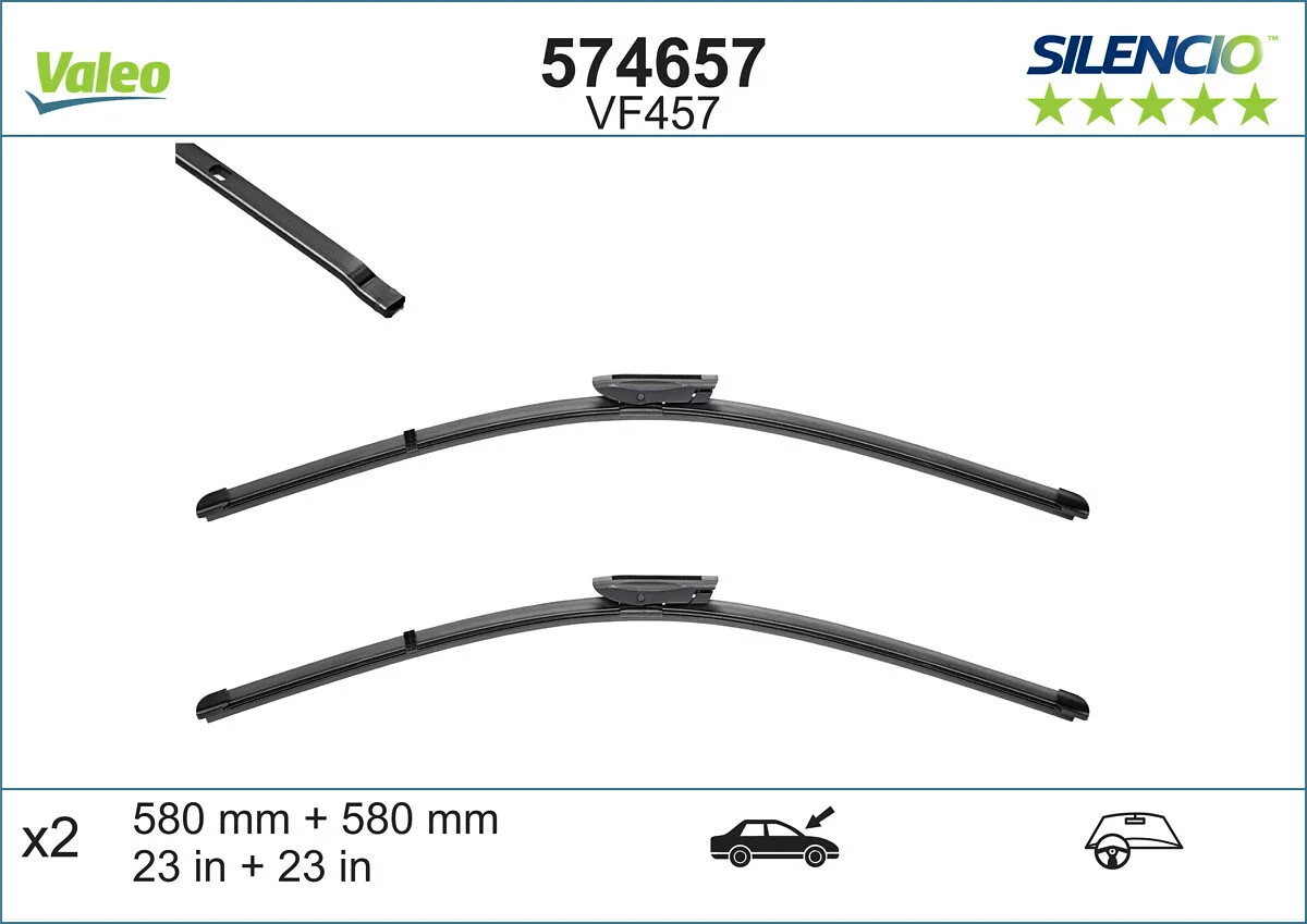 VALEO silencio vf457 x2 avant - 9.5