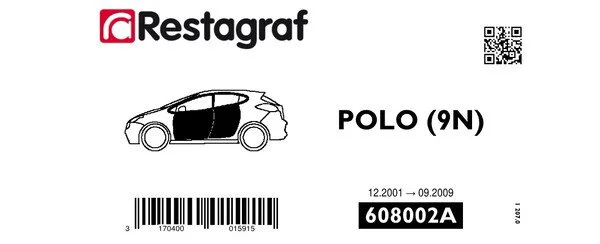 RESTAGRAF kit de portes polo 9n
