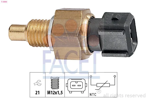 Facet Transmetteur de température d'eau