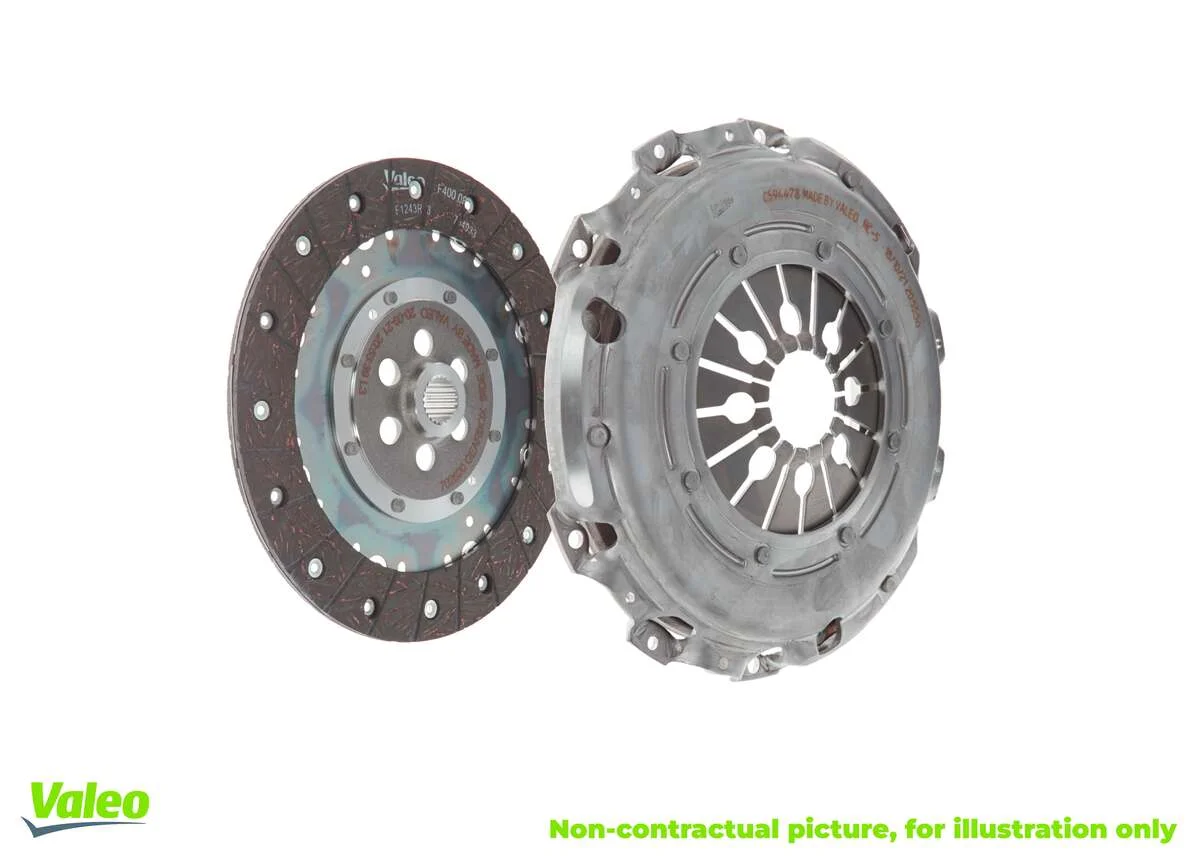 VALEO kit d'embrayage 2 pièces clio 4 captur duster h4bt