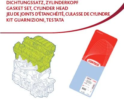 Corteco Pochette de joints de rodage V