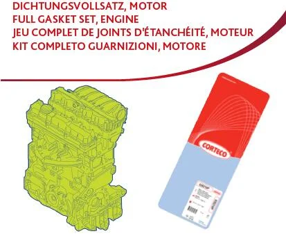 Corteco Pochette complète de joints moteur