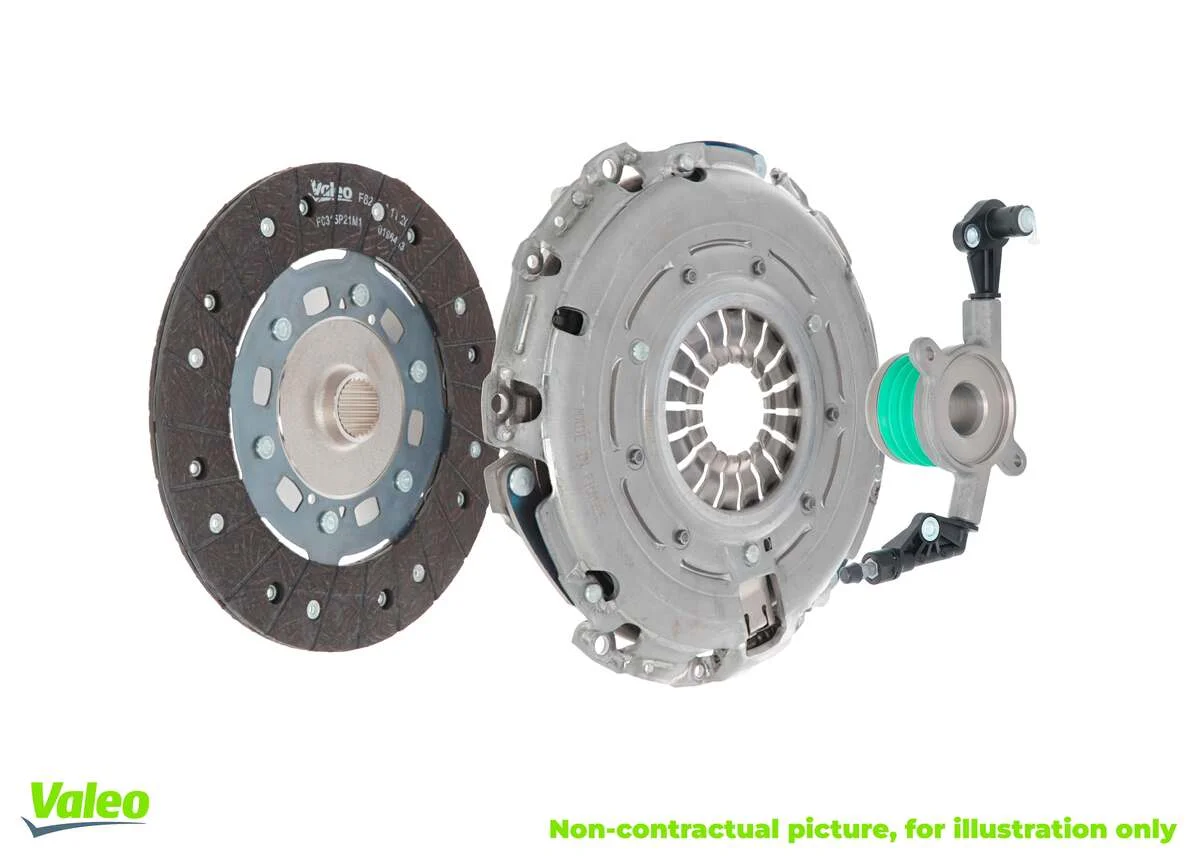 VALEO kit d'embrayage 3 pièces + butée hydraulique iveco daily