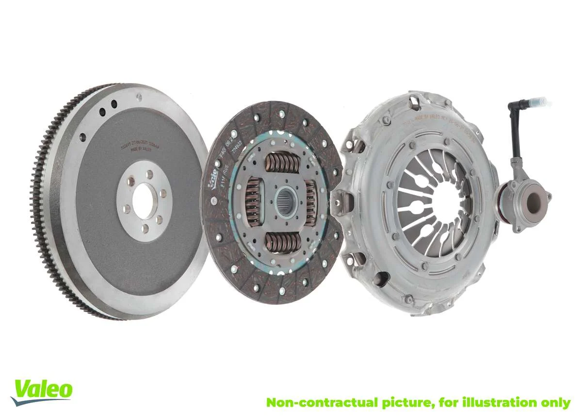 Valeo Kit d'embrayage 4 pièces + butée hydraulique AUDI A3