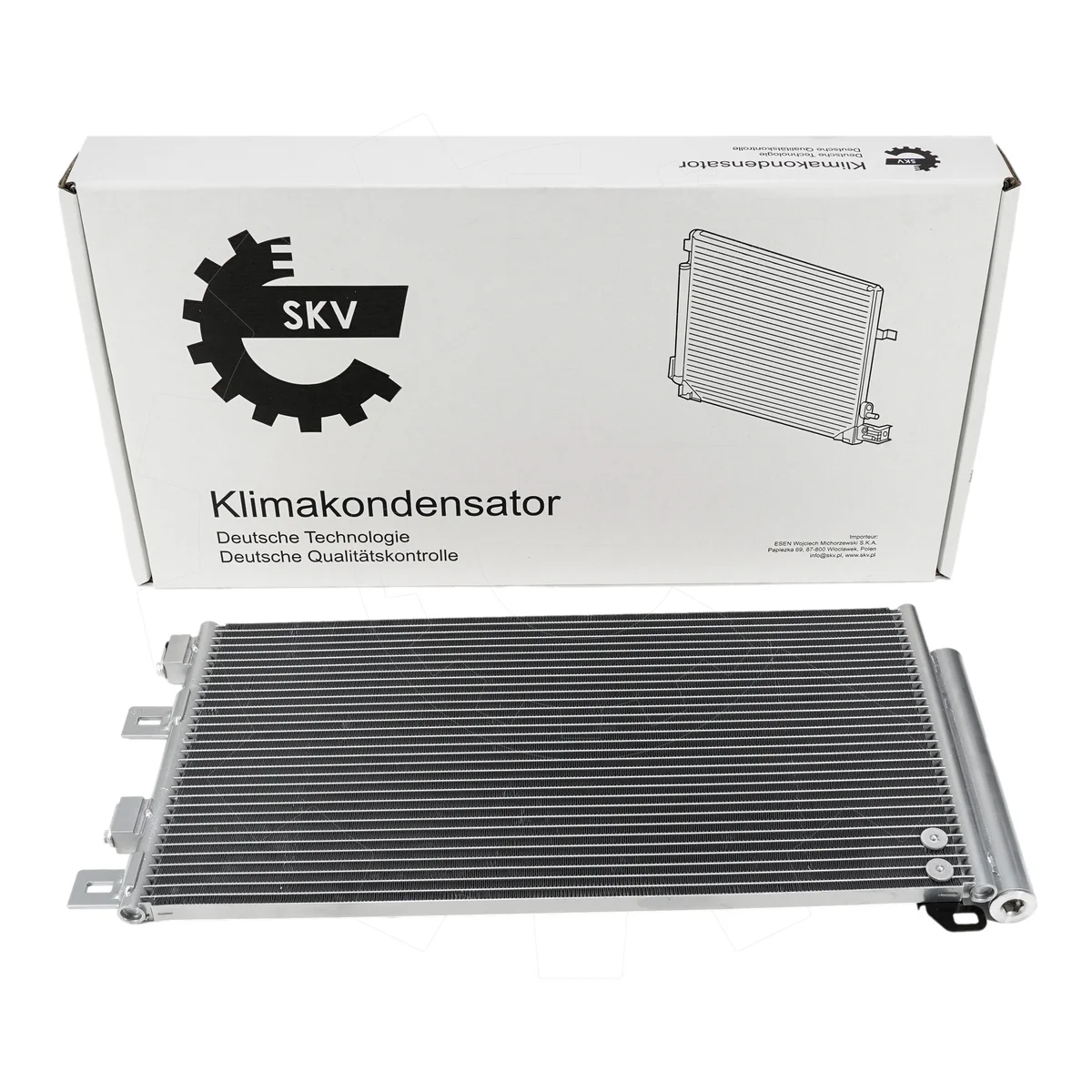 SKV Condenseur de climatisation