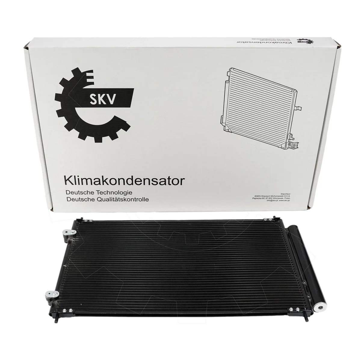 SKV Condenseur de climatisation