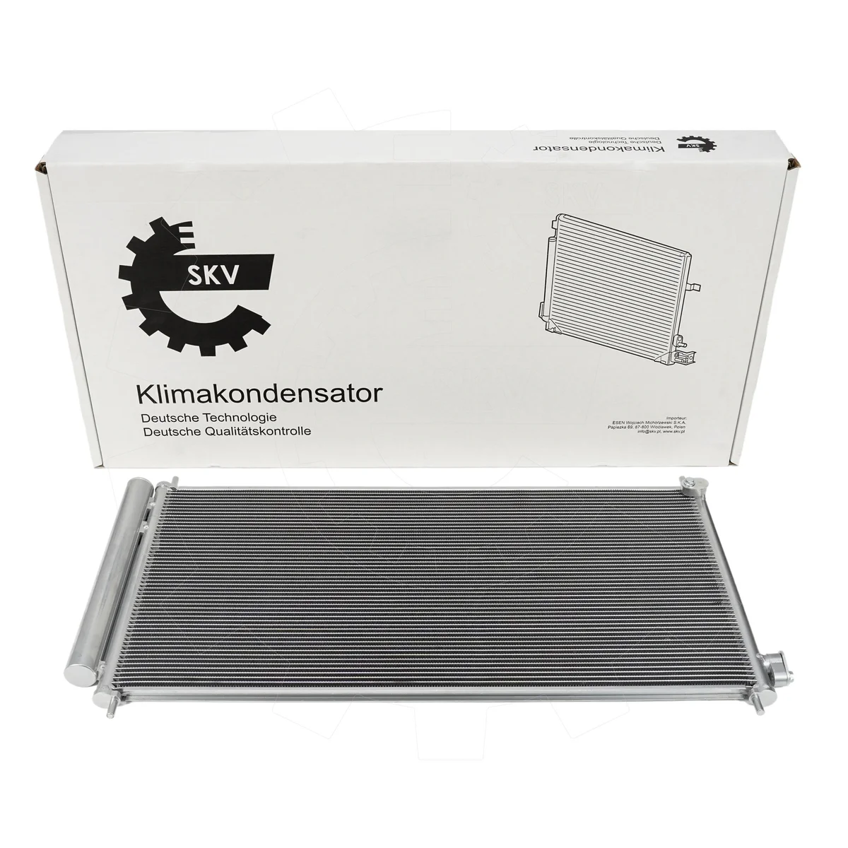 SKV Condenseur de climatisation TOYOTA Auris