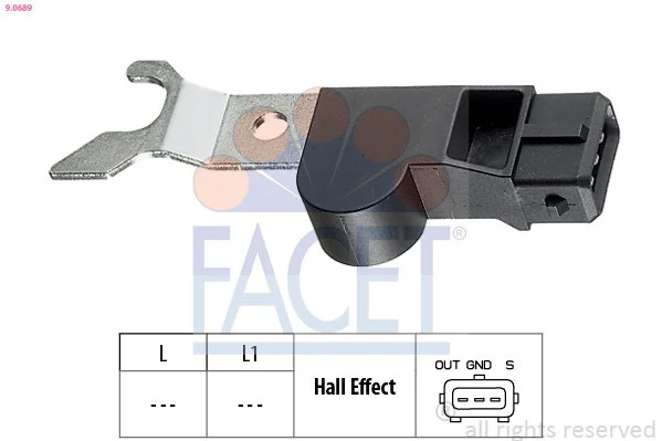 Facet Capteur de régime et de position