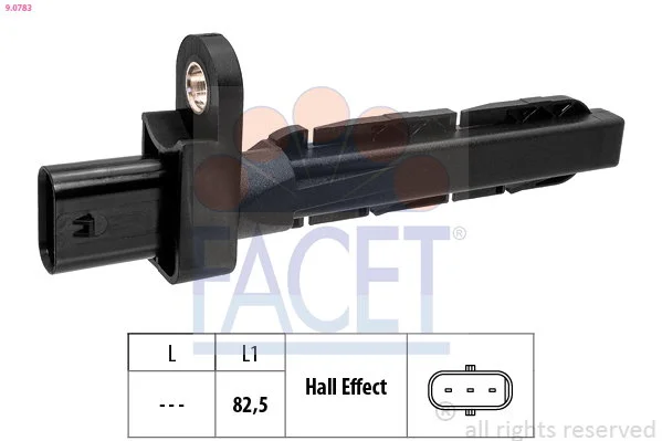 Facet Capteur de régime à effet Hall