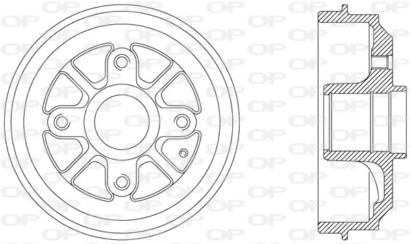 Open Parts - Tambour de frein