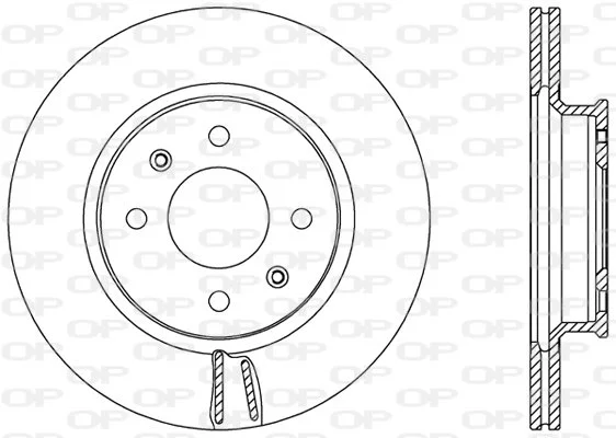 Open Parts Jeu de disques de frein
