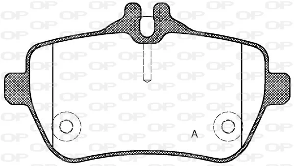 Open Parts - Plaquette de frein