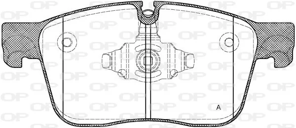 Open Parts Plaquette de frein