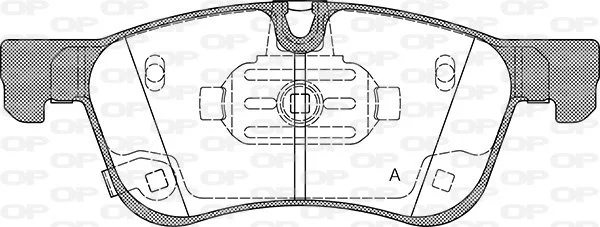 Open Parts Plaquettes de frein