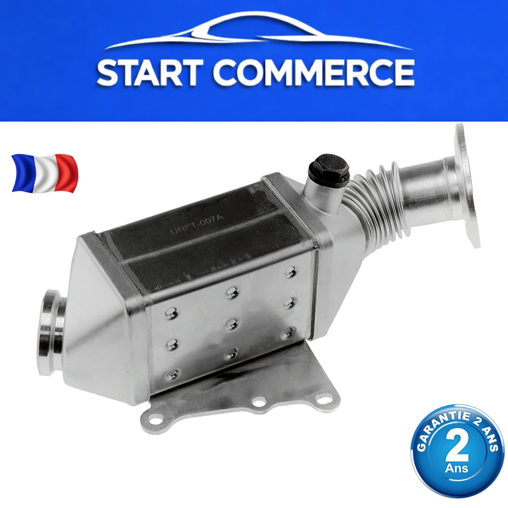 NTY radiateur d'échappement de vanne egr
