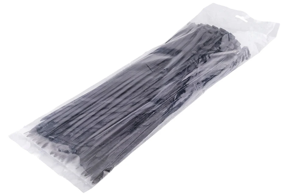 NTY collier nylon serflex noir 7,6 x 350 mm (lot de 100)