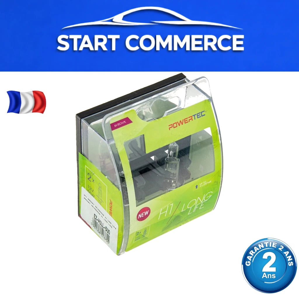 NTY Ampoule halogène H1 Long Life (lot de 2)