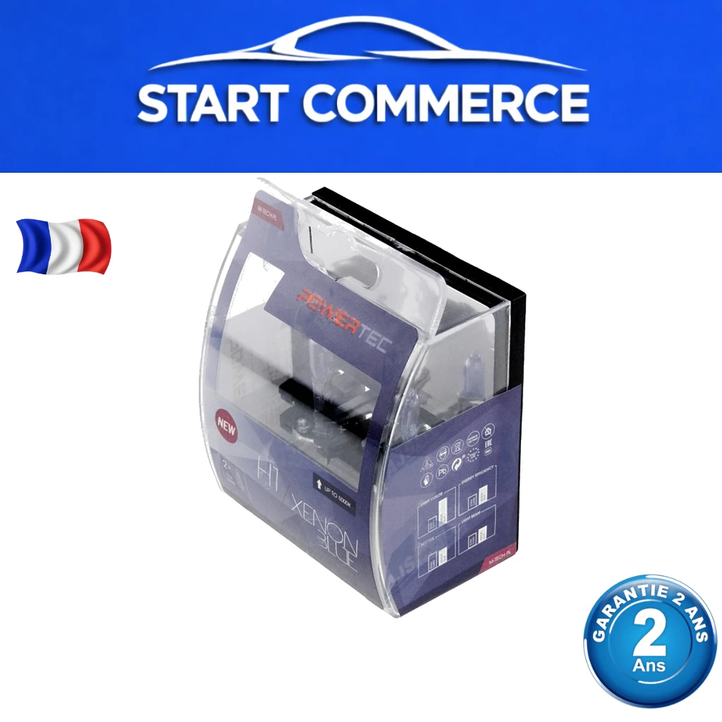 NTY Ampoule halogène H1 Xenon Blue (lot de 2)
