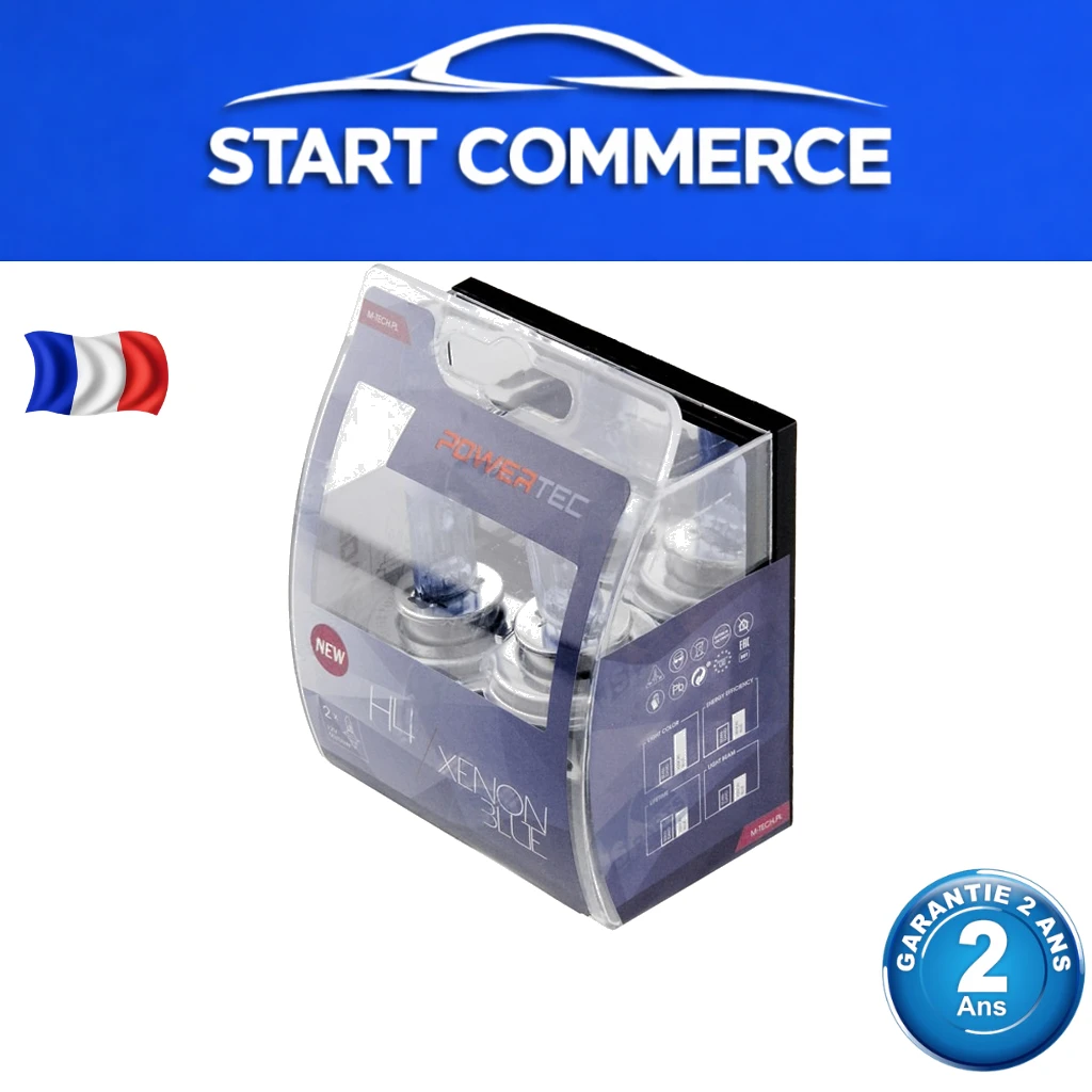 NTY Ampoule halogène H4 Xenon Blue (lot de 2)