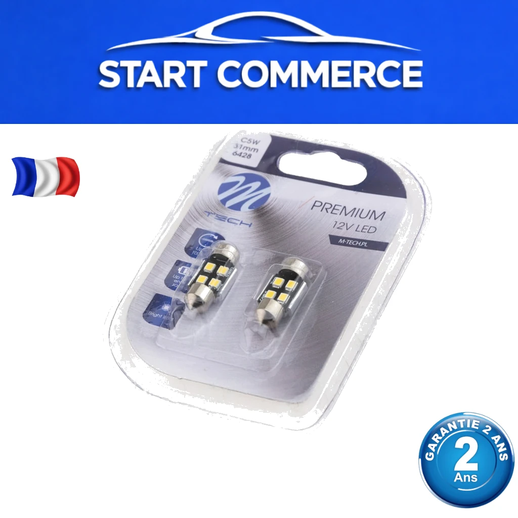 NTY Ampoule LED C5W/C10W Premium blanc Canbus