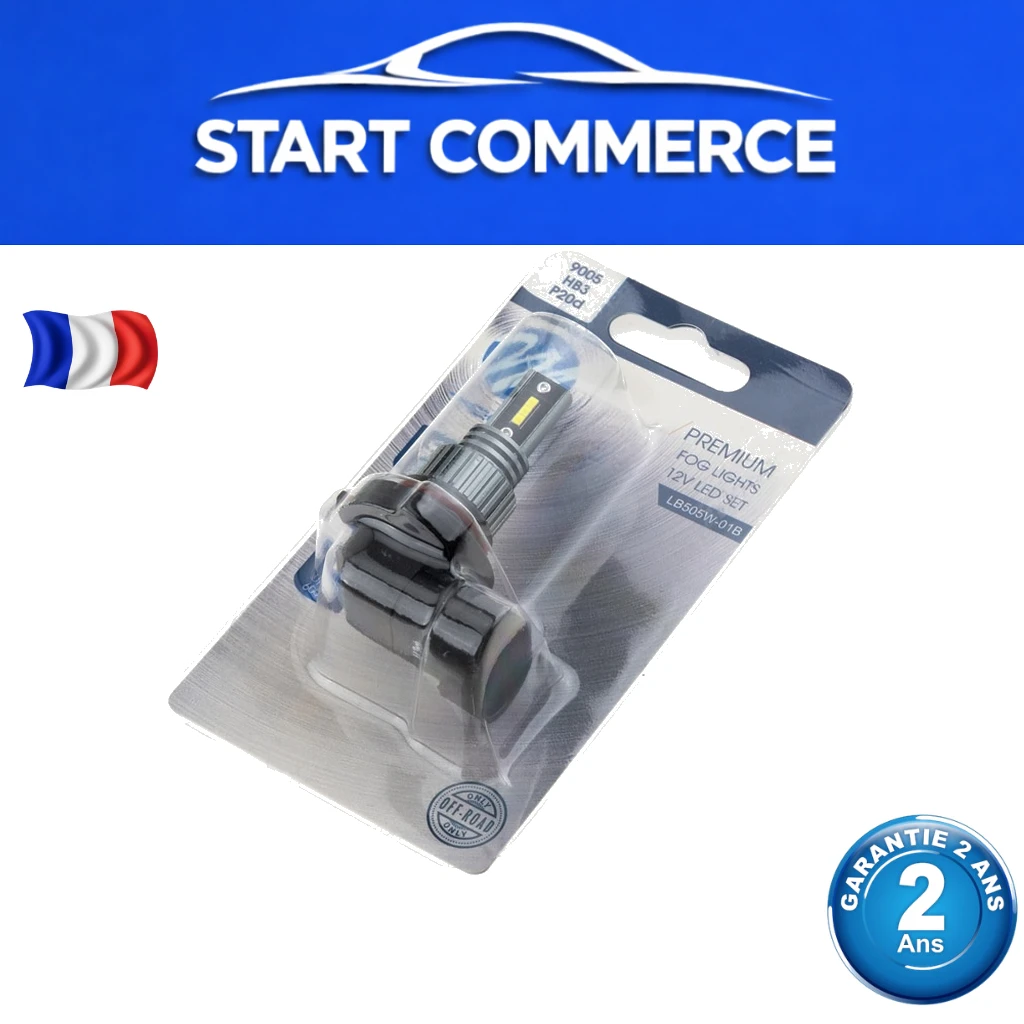 NTY Ampoule LED HB3 6x1616 SMD
