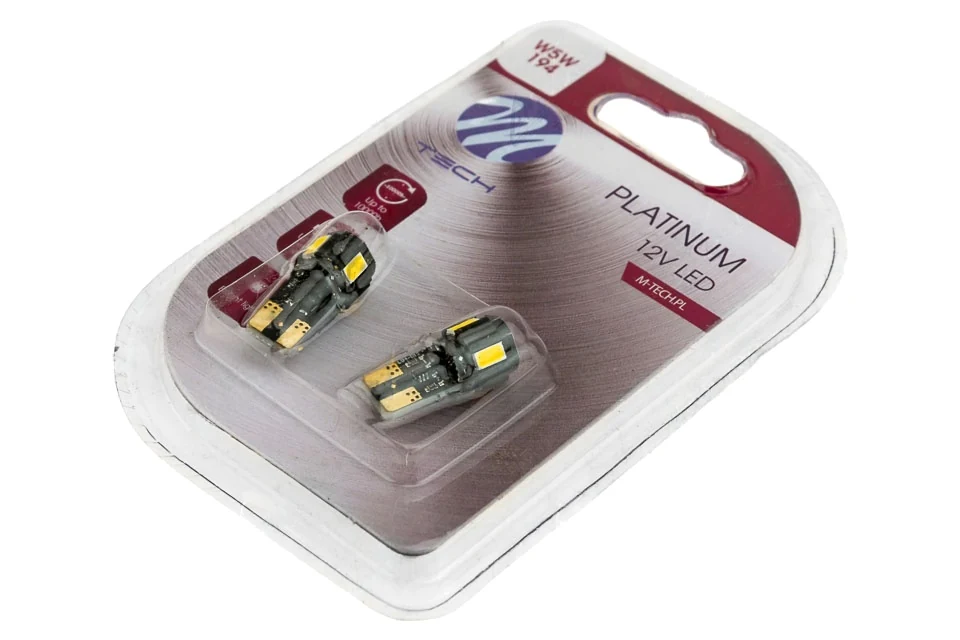 NTY ampoule led w5w platinum blanc froid