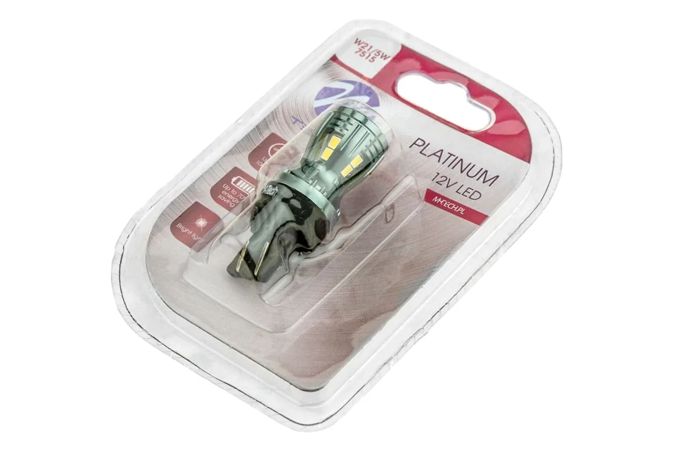 NTY ampoule led w21/5w platinum blanc froid