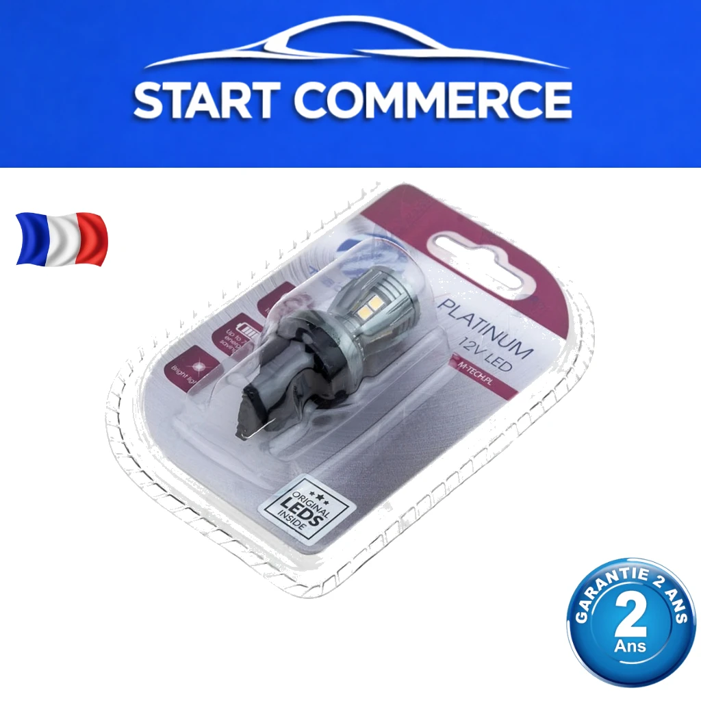 NTY Ampoule LED P27W Platinum blanc froid