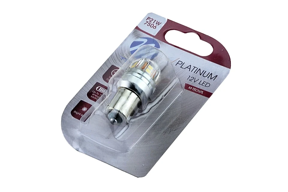 NTY ampoule led p21w platinum blanc froid