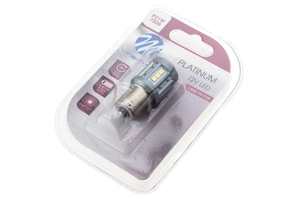 NTY ampoule led p21w platinum blanc froid