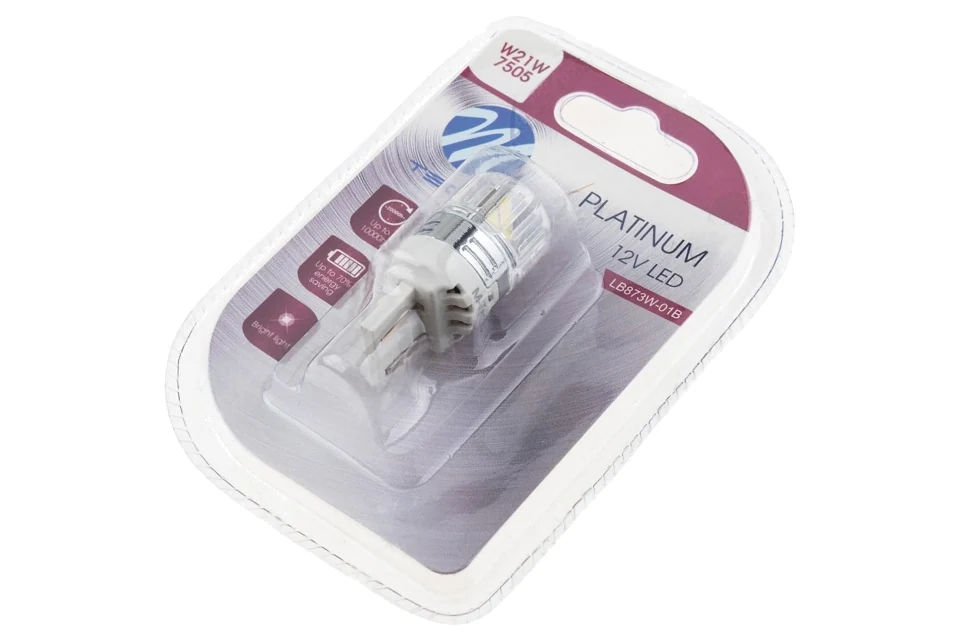 NTY ampoule led w21/5w platinum blanc froid