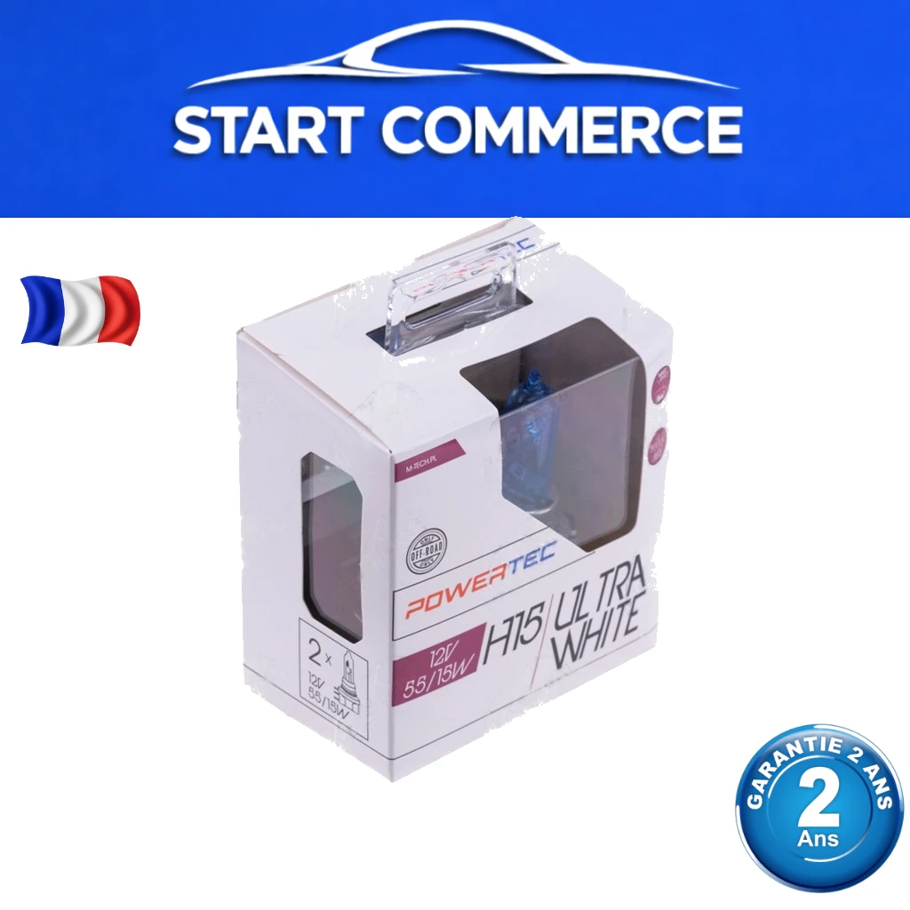 NTY Ampoule halogène H15 Ultra White