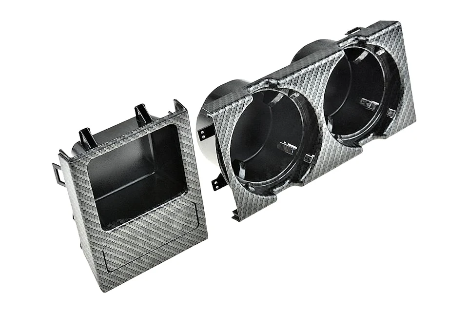 NTY porte-gobelet aspect carbone
